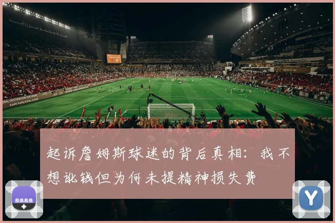 起诉詹姆斯球迷的背后真相：我不想讹钱但为何未提精神损失费